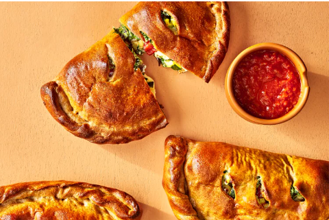 Veggie Supreme calzone
